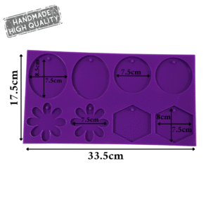 Keychain Pendant Silicon Mold (2)