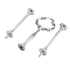 Silver Cake Holder 3Pcs