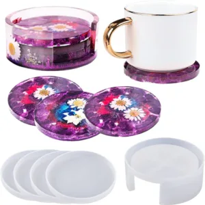 Silicon Molds Coasters Storage Box